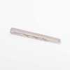 CO-T03-SI CODIS MAYA Striped Tie Bar Silver