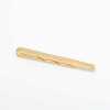 CO-T03-GD CODIS MAYA Striped Tie Bar Gold