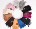 462 Cashmere Muffler -FUKAKI-