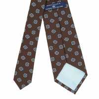 HVN-59 VANNERS Silk Wool Handmade Tie Komon Brown[Formal Accessories] Yamamoto(EXCY) Sub Photo