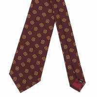 HVN-60 VANNERS Silk Wool Handmade Tie Komon Wine Red[Formal Accessories] Yamamoto(EXCY) Sub Photo