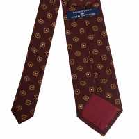 HVN-60 VANNERS Silk Wool Handmade Tie Komon Wine Red[Formal Accessories] Yamamoto(EXCY) Sub Photo