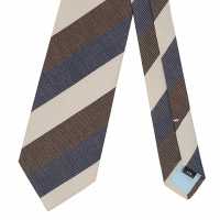 HVN-62 VANNERS Silk Handmade Tie Regimental Navy Blue / Brown[Formal Accessories] Yamamoto(EXCY) Sub Photo