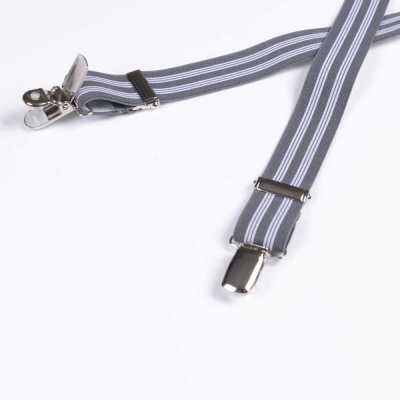 ATX-2529 Albert Thurston Striped Suspenders 25mm Elastic Band[Formal Accessories] ALBERT THURSTON Sub Photo