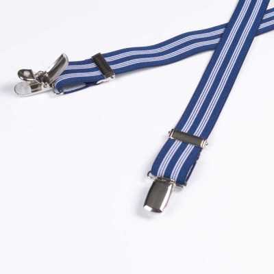 ATX-2529 Albert Thurston Striped Suspenders 25mm Elastic Band[Formal Accessories] ALBERT THURSTON Sub Photo