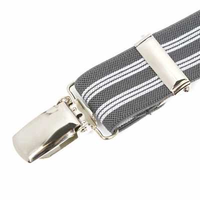 ATX-2529 Albert Thurston Striped Suspenders 25mm Elastic Band[Formal Accessories] ALBERT THURSTON Sub Photo