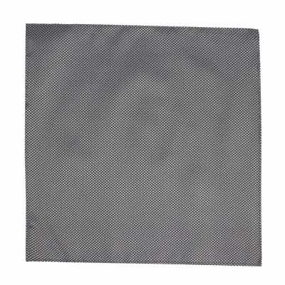 CF-02 Polyester Jacquard Pocket Square Gray