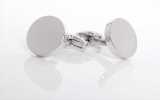 CU925-1G-C EXCY LEGEND Sterling Silver Cufflinks Flat