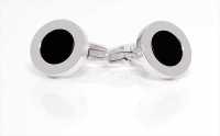 CU925-2G EXCY LEGEND Sterling Silver Cufflinks & Stud Set Onyx[Formal Accessories] Yamamoto(EXCY) Sub Photo