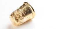 91208/91212/91216 BOHIN Thimble Gold[Handicraft Supplies] BOHIN Sub Photo