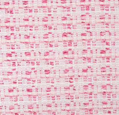 LINTON Linton Tweed Made In England Textile White X Pink