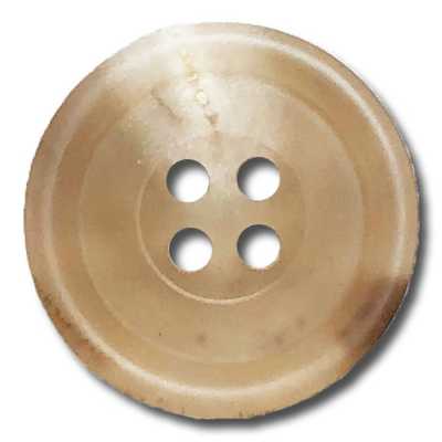 600-4H 4-hole Real Buffalo Horn Button For Domestic Suits And Jackets Yamamoto(EXCY) Sub Photo