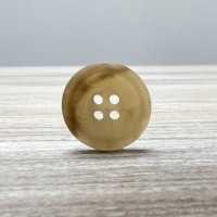 600-4H 4-hole Real Buffalo Horn Button For Domestic Suits And Jackets Yamamoto(EXCY) Sub Photo