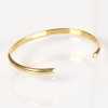 CO-B01-GD CODIS MAYA Oval Bracelet Gold