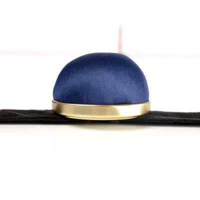 98322 Pincushion Pincushion (Made In France) Navy Blue & Strap[Handicraft Supplies] BOHIN Sub Photo