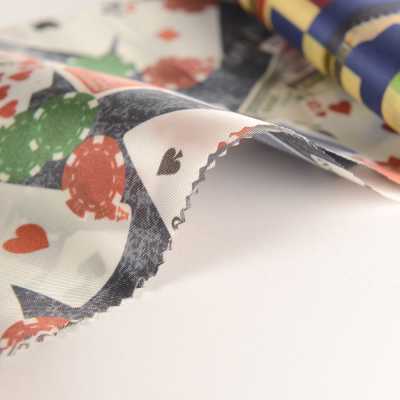 URJ-018 Made In Italy Cupra 100% Print Lining Casino Series Playing Cards TCS Sub Photo