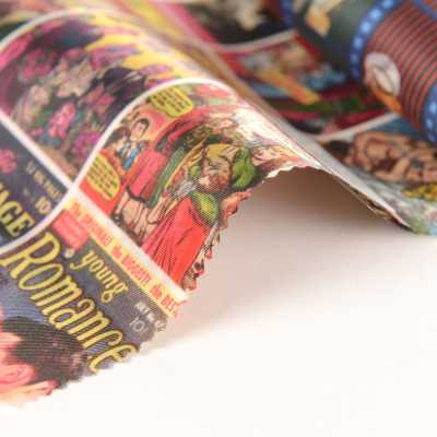 URJ-028 Made In Italy Cupra 100% Print Lining Movie Poster Pattern TCS Additional Images