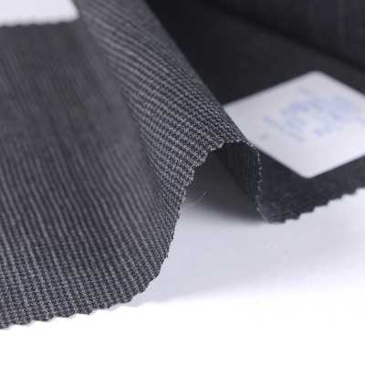 EME3461 Japanese Summer Fabric Sharikku Series Super Light Sharikku Houndstooth Charcoal Gray[Textile] Miyuki Woolen Mills Additional Images