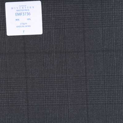 Masterpiece Collection Savile Row Yarn Count Series Glen Check Gray