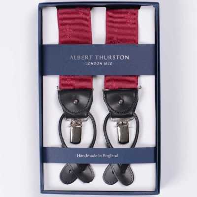 AT-1267 ALBERT THURSTON Suspenders Rigid (Ribbon) 40mm[Formal Accessories] ALBERT THURSTON Sub Photo