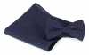 LBCF Linen Bow Tie And Pocket Square Set