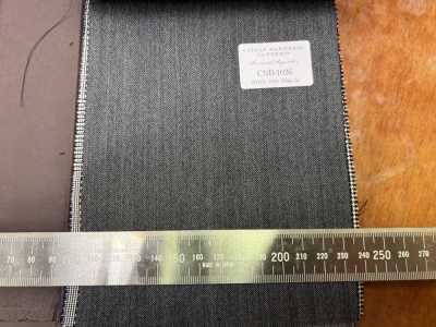 CNB1026 CANONICO Standard Super110's PERENNIAL Gray Shadow Stripe