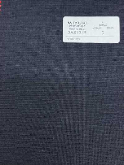 2MK1315 26SS MIYUKI Fabric MIYUKI ESSENTIALS ACTIVA Navy Solid