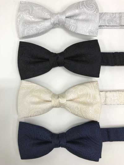 BF-402 Nishijin-ori Paisley Bow Tie