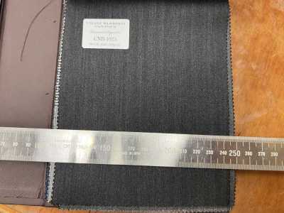 CNB1025 CANONICO Standard Super110's PERENNIAL Dark Gray Shadow Stripe