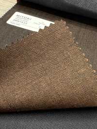 2MN1632 25AW SOLARO Twill Brown[Textile] Miyuki Woolen Mills Sub Photo