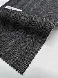 2ML2201 HERRINGBONE DENIM Charcoal Heaven Gray Woven Pattern[Textile] Miyuki Keori (Miyuki) Sub Photo