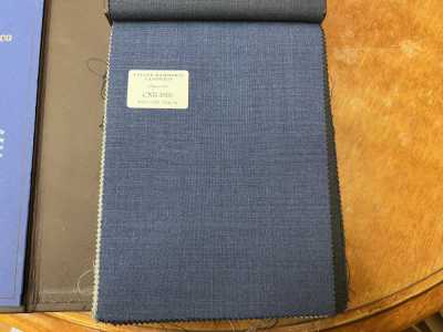 CNB3005 CANONICO Standard Super120's Solid Blue