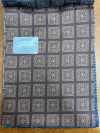 URJ-069 Italian Cupro 100% Printed Lining Base Wine Pattern Beige