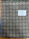 URJ-072 Italian 100% Cupro Printed Lining, Small Floral Pattern, Brown