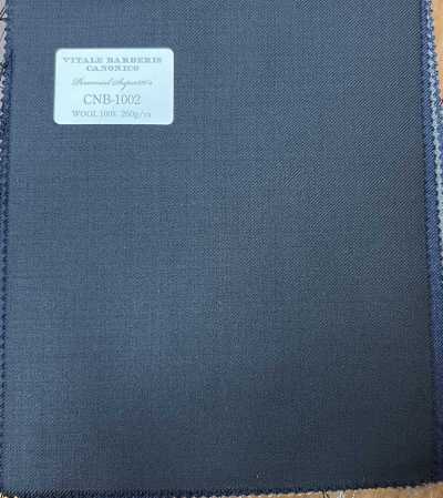 CNB1002 CANONICO Standard Super110's PERENNIAL Dark Navy Solid