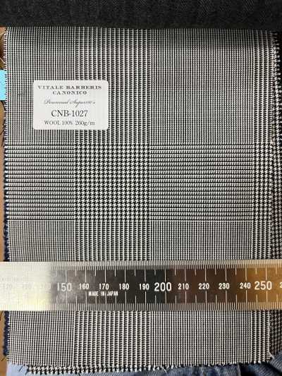 CNB1027 CANONICO Standard Super110's PERENNIAL Glen Check