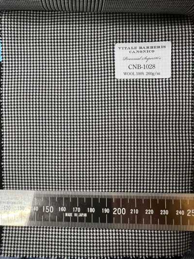 CNB1028 CANONICO Standard Super110's PERENNIAL Houndstooth