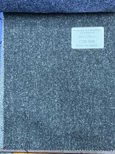 CNB2008 CANONICO Classic Woolen Flannel Dark Gray Solid