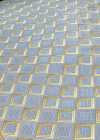 AI-5 Silk Jacquard Check Pattern Gray [Outlet]