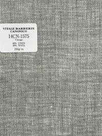 14CN1575 CANONICO LI/60 W/40 Light Gray Herringbone[Textile] CANONICO Sub Photo