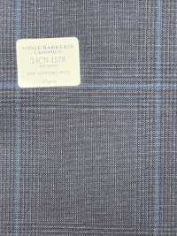 14CN1578 CANONICO Super150' Single Thread REVENGE Navy Prince Of Wales Check[Textile] CANONICO Sub Photo