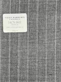 14CN1611 CANONICO Super 120' Single Thread Tropical Grey Stripe[Textile] CANONICO Sub Photo