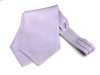 AS-112 Japanese Silk Ascot Tie Purple With Glitter