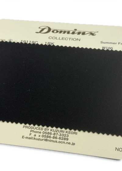 19118A-1BK Formal DOMINX Standard Collection SP100's + Cashmere Tassar Black