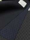 49457 LUSTRE Stretch Wool Polyester Dobby Pattern 3 Color Variations Block Check