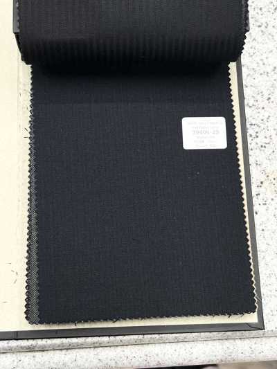 TRADITIONAL FABRIC Multi-material Shadow Stripe For Suits Black