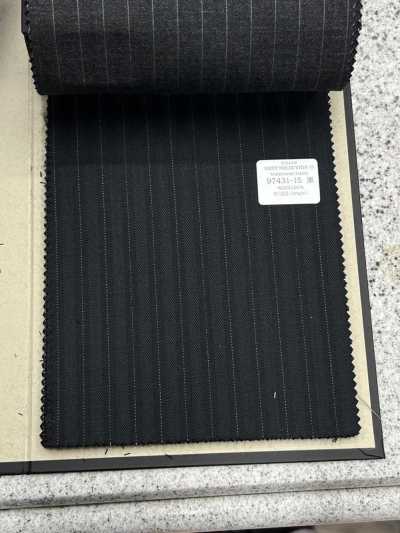 TRADITIONAL FABRIC Suits, Multi-material, Black, Striped