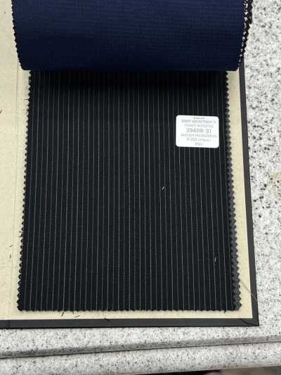 FANCY WORSTED Wrinkle-resistant Wool Polyester Pinhead