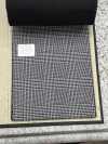 09440 FANCY WORSTED Wrinkle-resistant Wool Polyester Glen Check