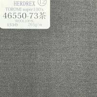 46550-73 25SSHERDREX [TOROMI Super100' Single Thread] Toromi Super 100 Brown No Pattern[Textile] Kunishima Co., Ltd. Sub Photo